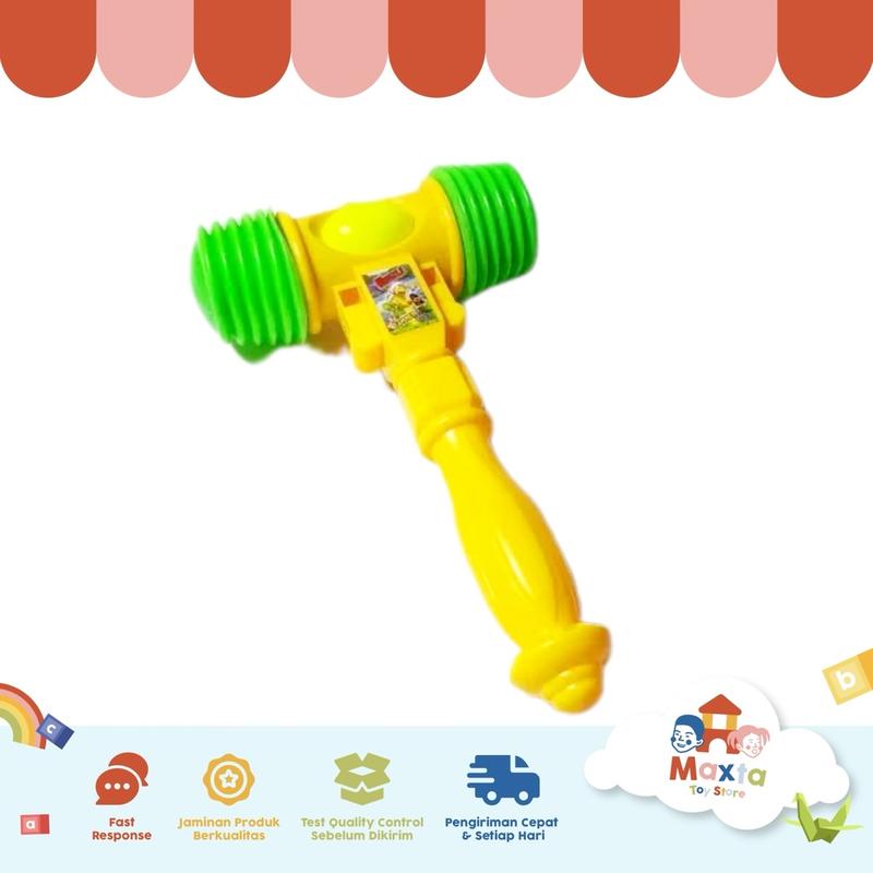 Mainan palu / hammer whistle bisa bunyi 2