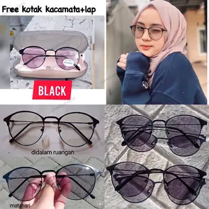 Kacamata Photocromic Korea Termurah dengan Bonus Box dan Lap Gratis - Eyewear, Lensa