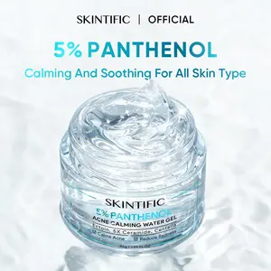 【video】Skintific 5% Panthenol Acne Calming Water Gel Moisturizer cooling berjerawat wajah ceramide Centella Treatment Tetes