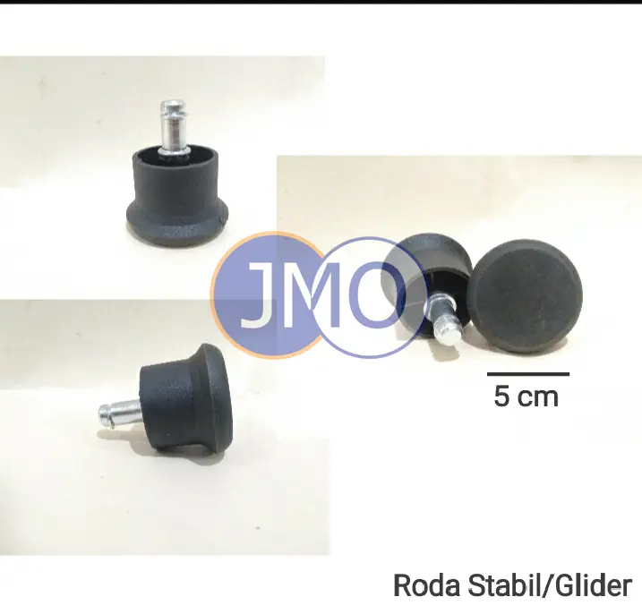 Roda Kastor Stabil/Glider/Roda Statis/Roda Stabil Kursi Kantor Tancap 1