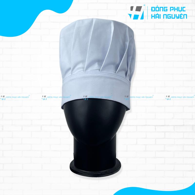 Nón bếp, nón đầu bếp, nón trùm tóc cho bếp nhà hàng freesize cho Nam Nữ 2