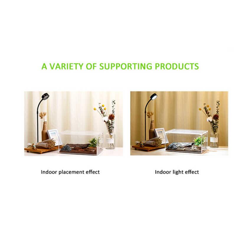 Product Introduction of Transparent Acrylic Reptile Breeding Box Lizard Amphibian Spider Terrarium Leak proof Habitat Arboreal Tarantula Enclosure 28