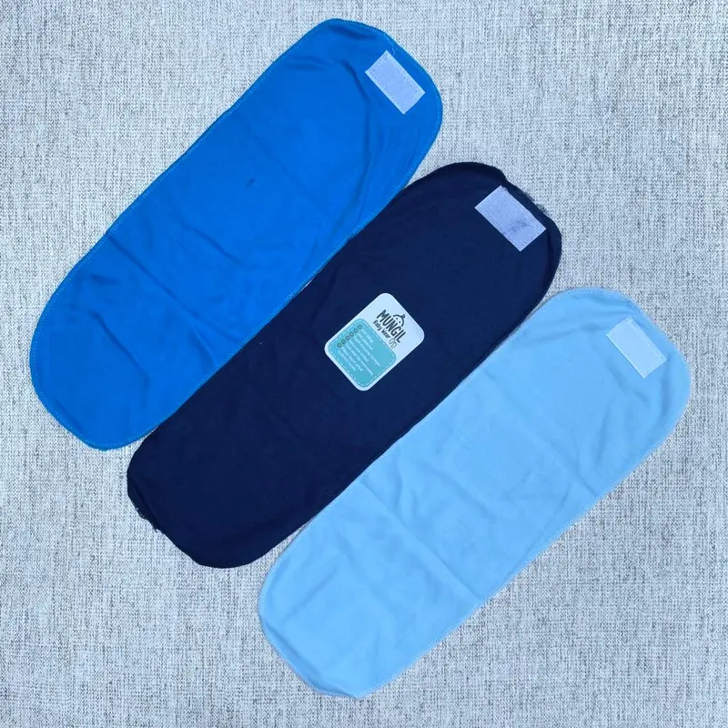 6 PCS Gurita bayi baru lahir series biru polos NEWBORN Mungil Baby Wear 2