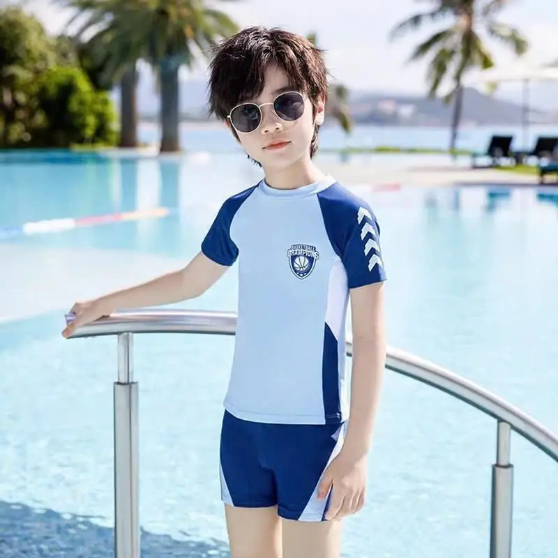 Bộ đồ bơi cho bé trai, Đồ bơi size đại quần rời họa tiết chất liệu bền đẹp co dãn tốt 15-50KG 3