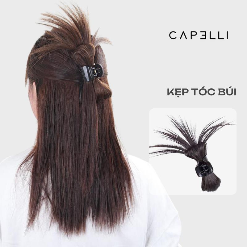 Tóc Kẹp Búi Nửa Đầu CAPELLI Phong Cách Y2K