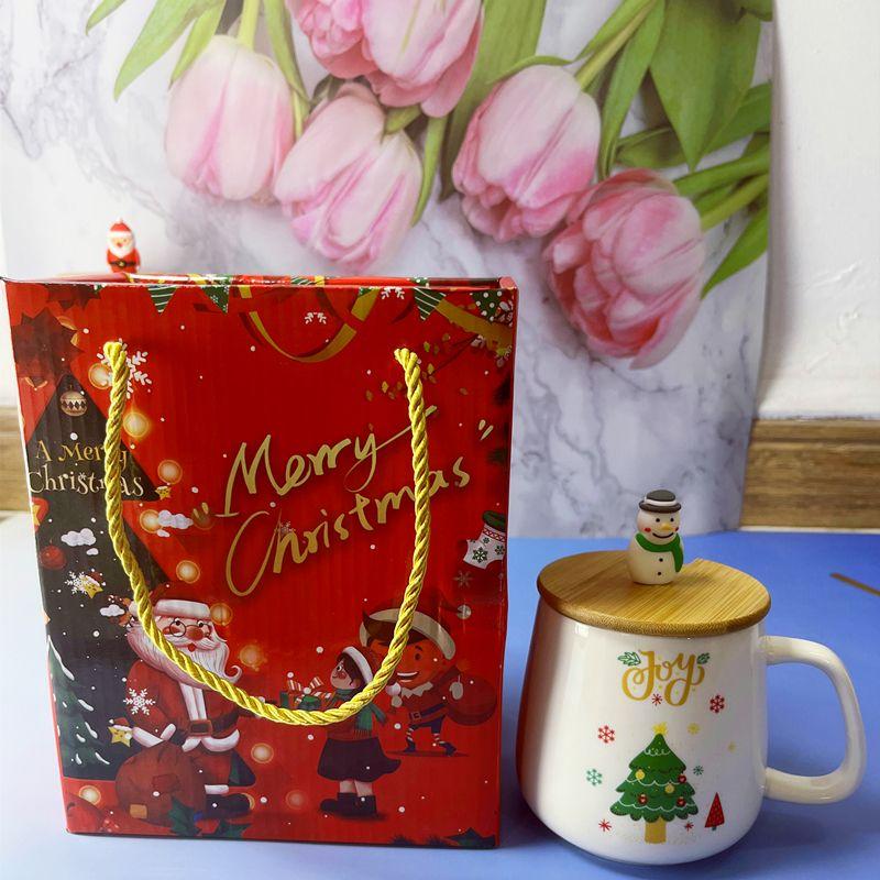 Product Introduction of Cốc Gốm, Thiết Kế Ông Già Noel Giáng Sinh, Hộp Quà Người Tuyết, Cốc Cây Thông Noel, Thích Hợp Làm Quà Tặng Cho Bạn Bè Và Bạn Gái 22