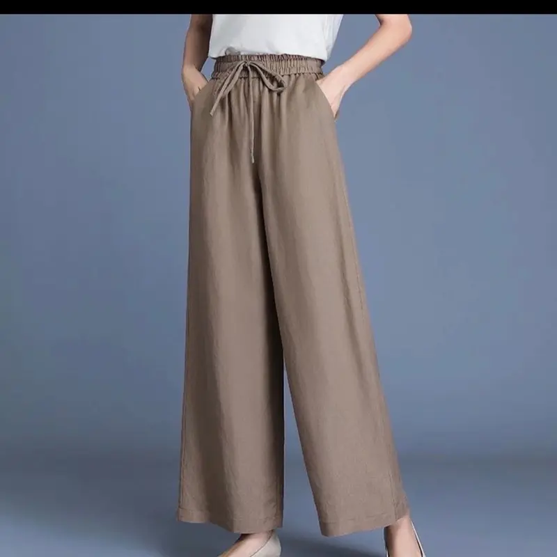 Quần đũi lụa mềm mịn - co giãn màu nâu Menswear 1