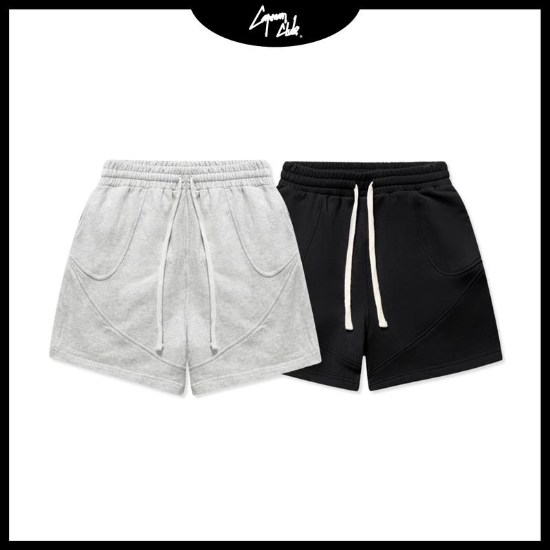 Quần short nam phom rộng MIST vải nỉ chân cua CAPMAN CLUB, cao trên gối trẻ trung thoải mái