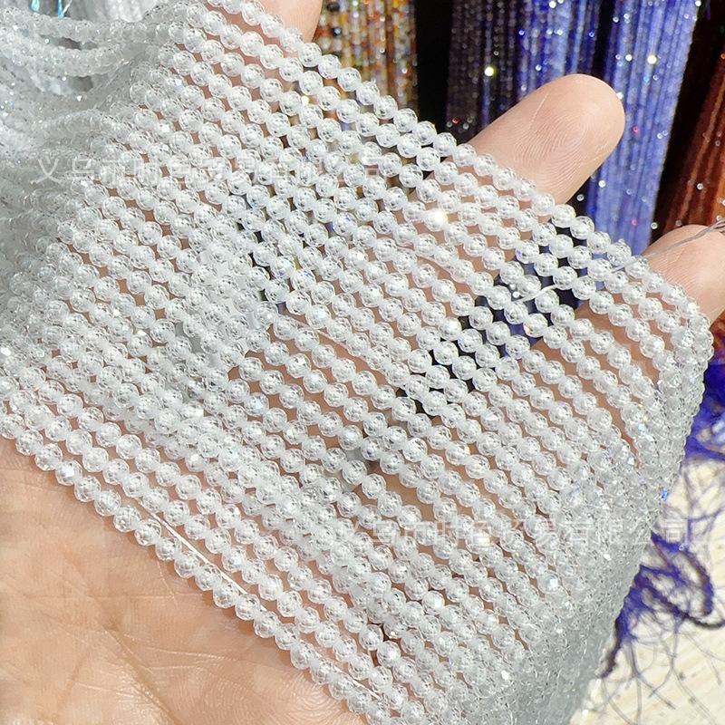 Product Introduction of Hạt pha lê Zircon, nhiều màu, Hạt chuỗi nhiều cắt, Vật liệu sản phẩm bán thành phẩm, Hạt chuỗi dài, Phụ kiện Thủ Công tự làm, Hạt 6