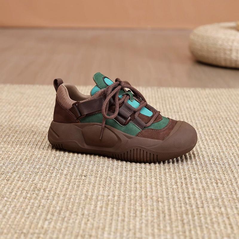 Product Introduction of Dad Shoes, Yuechen, Bộ Sưu Tập Mùa Lò Xo Và Mùa Thu Mới, Dành Cho Nữ, Phổ Biến INS, Dễ Phối Đồ, Thoáng Khí, Đế Mềm, Giày Thể Thao Thường Ngày, Có Sẵn Năm 2025, Bán Chạy Cửa Hàng 12