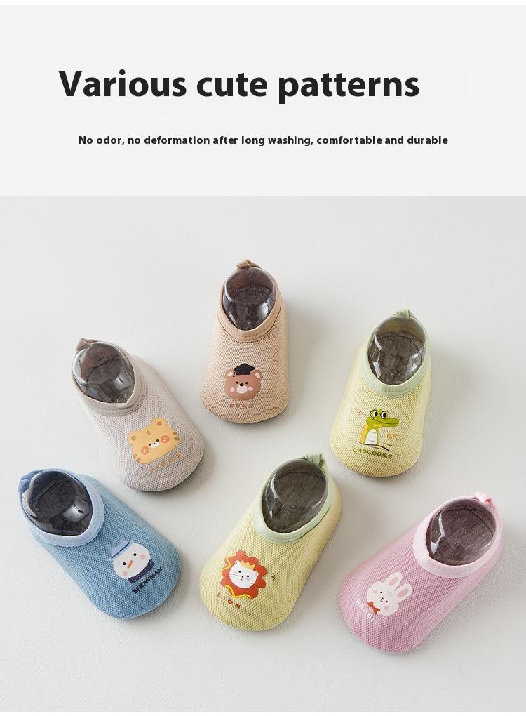 Product Introduction of Floor Socks for 1-3 Years Old, Spring and Summer Non-Slip Walking Shoes for Children, Baby Floor Shoes, Infant Shoes for 6-12 Months, Class A 8