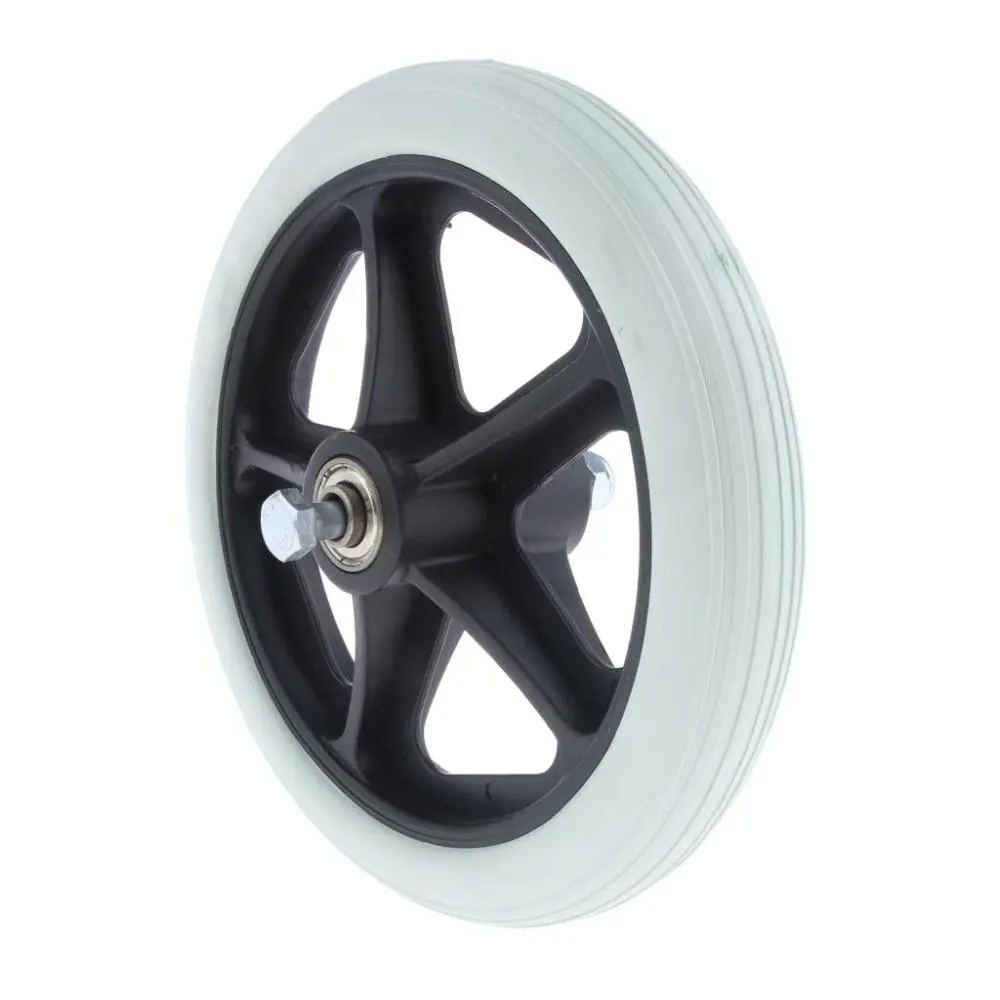 Bánh Xe Lăn Cao Su Màu Xám Chịu Lực Bánh Xe Trước Thay Thế, 200Mm (6 ")