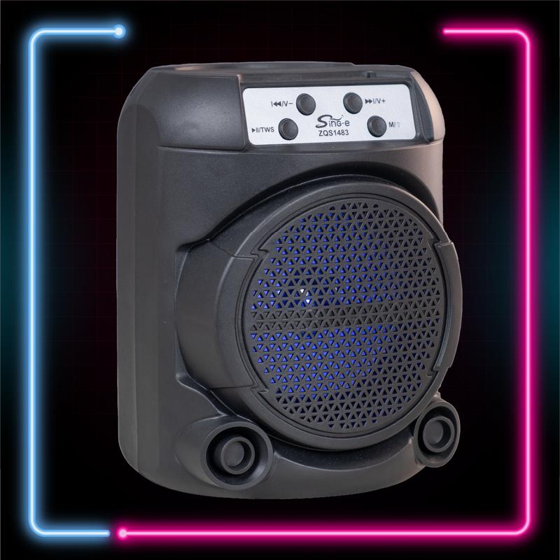 Loa Bluetooth, ZQS-1483, Có Bass to và ấm, Âm thanh cực êm, Thiết kế gọn nhẹ dễ dàng mang đi du lịch