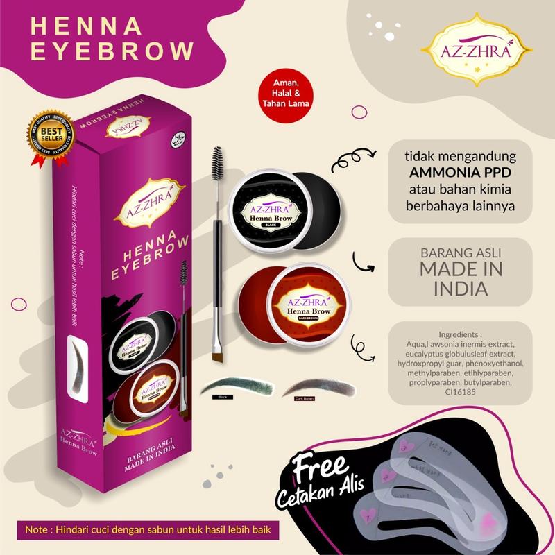 HENNA ALIS AZ-ZHRA FREE KUAS ALIS 0