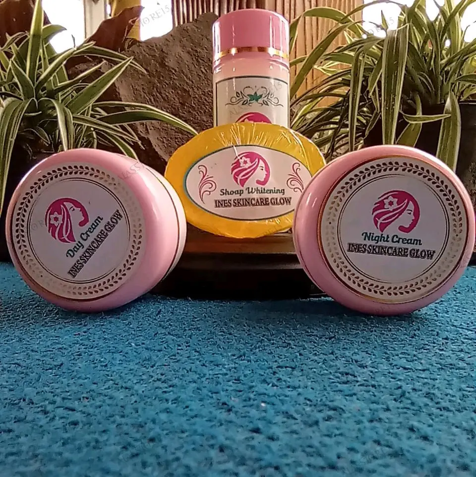 Sabun Ines Skincare Glow Original Soap Mencerahkan Kulit dan Membersihkan - Perawatan, Berminyak