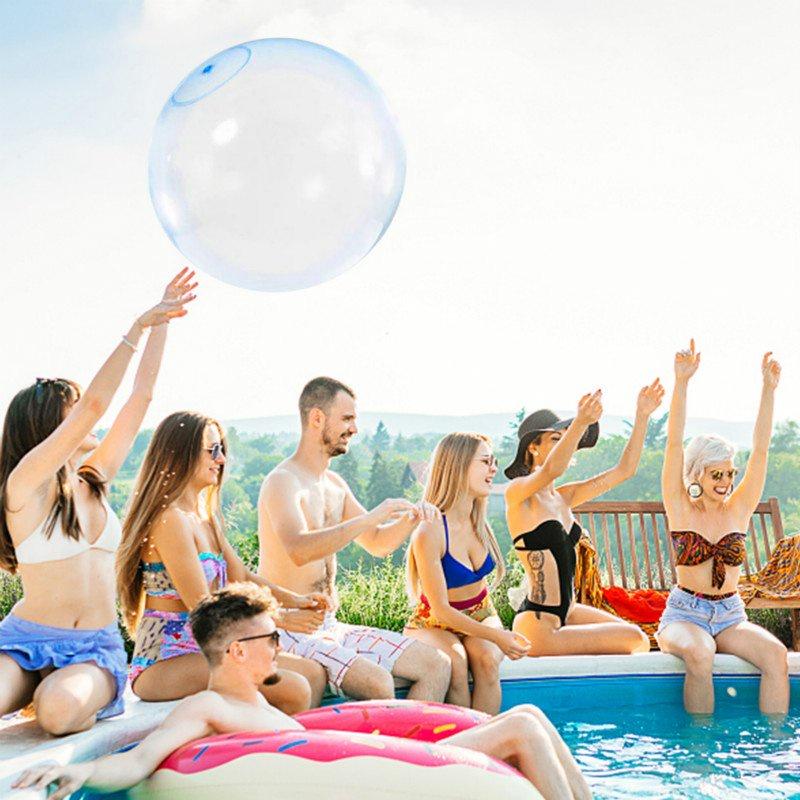Product Introduction of Bubble Ball Oversized Transparent Inflatable Ball Water Injection Balloon Children's Toy Bouncy Ball 16
