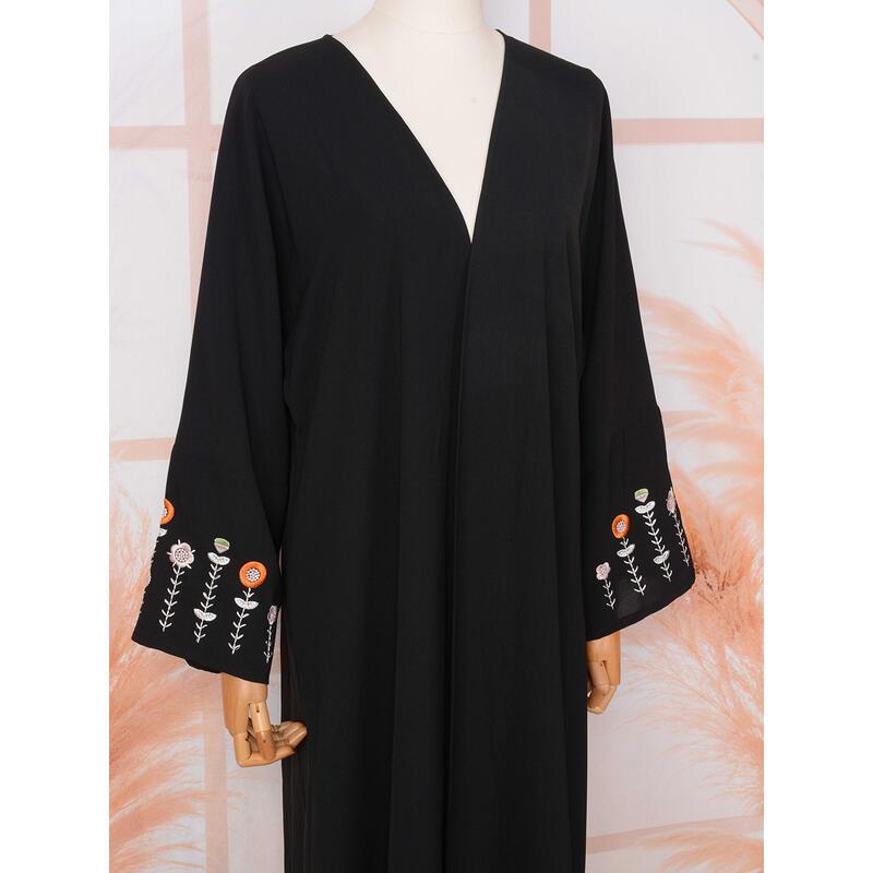 Product Introduction of Abaya Trkiye, Hàng Mới Về, Phong Cách Hồi Giáo, Thêu, Đầm Áo Choàng Thường Ngày Áo Cardigan, Trang Phục Nữ 9