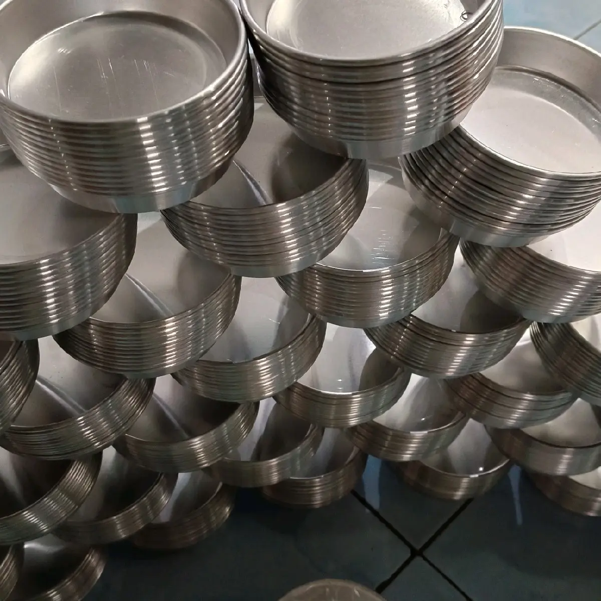 Loyang Pizza Press Alumunium Ukuran 9 10 12 14 16 18 20 22 24 26 28 30cm