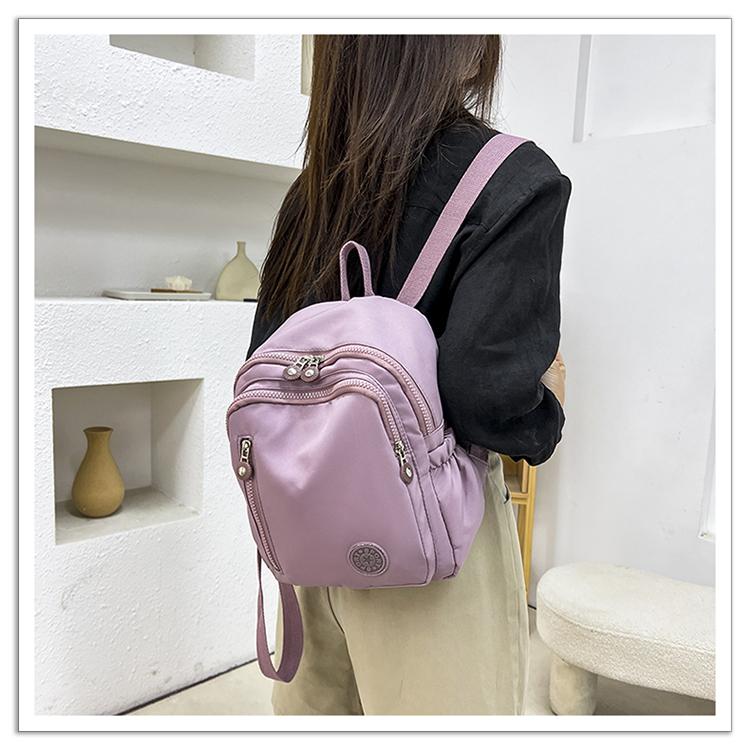 Product Introduction of (ส่งฟรี) กระเป๋าเป้ กระเป๋าสะพายหลัง ผ้าดี หลายช่องซิป(GC-121) 26