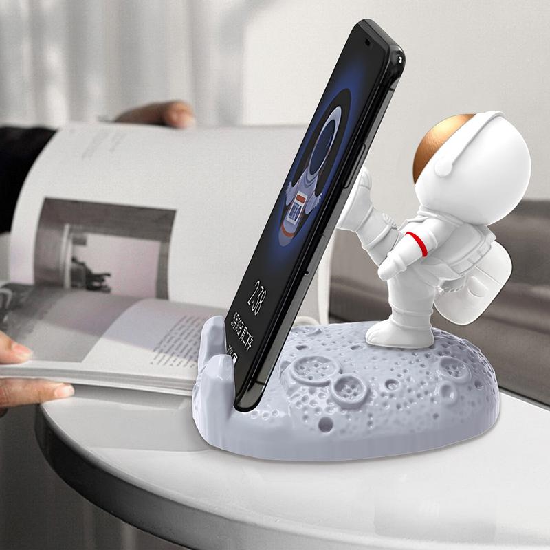 Product Introduction of Tempat Ponsel Dan Tablet Astronot Lucu, Tempat Desktop Kreatif Tempat Ponsel Plastik Gaya Nordik Cocok Untuk Rumah Kantor Dan Samping Tempat Tidur 10