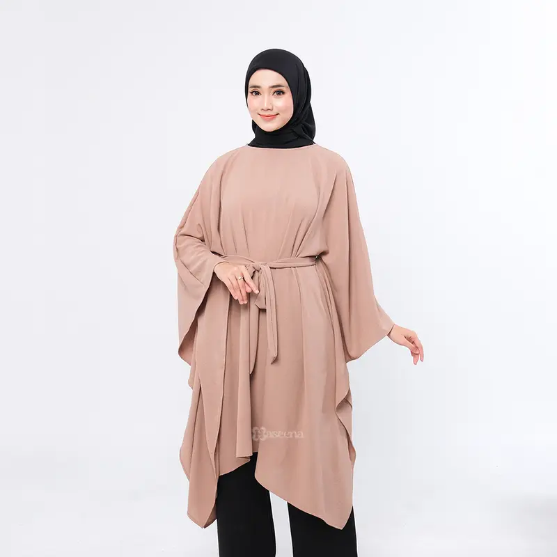 Haseena - Arita Tunik Crinkle Airflow // Outfit Kondangan 4