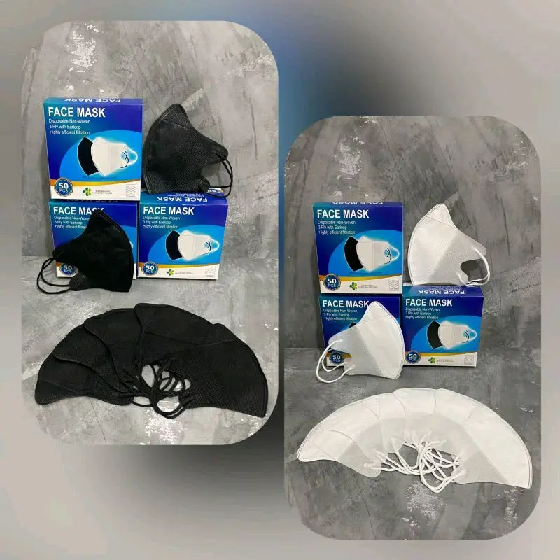 Masker Duckbill FM Face mask garis isi 50 pcs