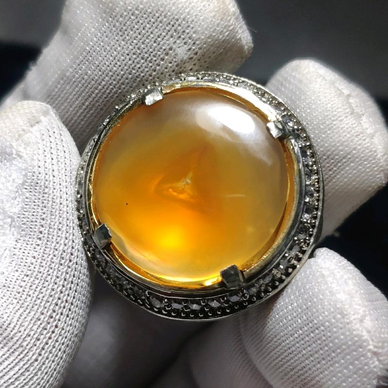 cincin akik unik antik Indonesia stone 1
