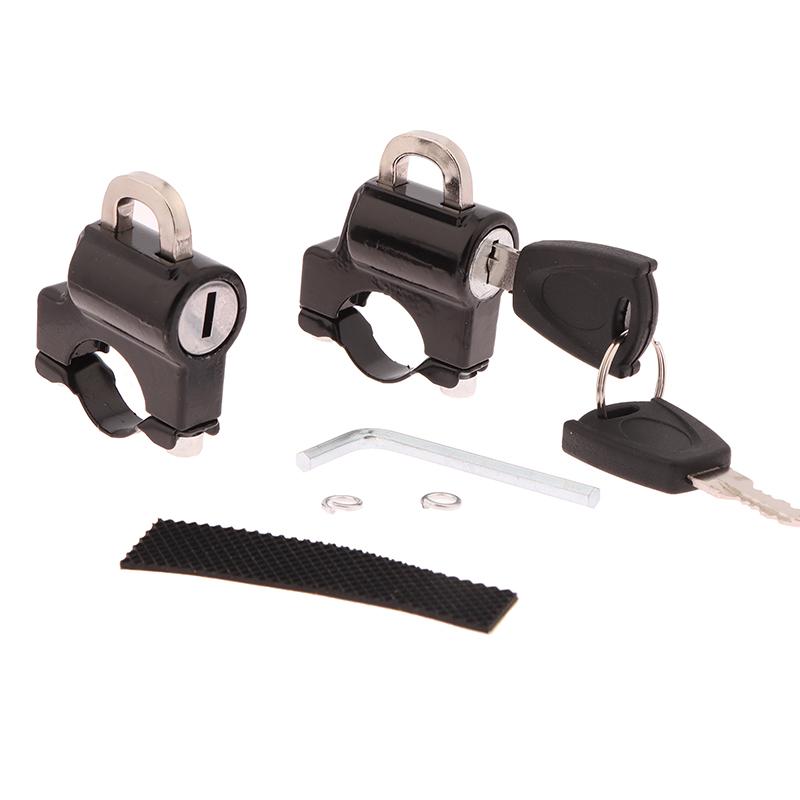 Product Introduction of Universal Electric Bike Helmet Lock Anti-theft Metal Lock Fixed Hook Lock Helmet Lock 16