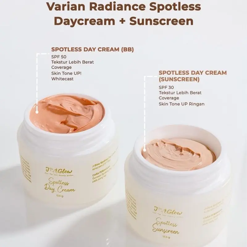 semua macam day cream sunscreen / BB cream dari paketan Semua Jenis Kulit Semua Jenis Kulit Semua Jenis Kulit Semua Jenis Kulit 2