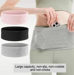 Sport Running Band Belt Bag Tas Pinggang Lari Anti Goyang Sabuk Lari