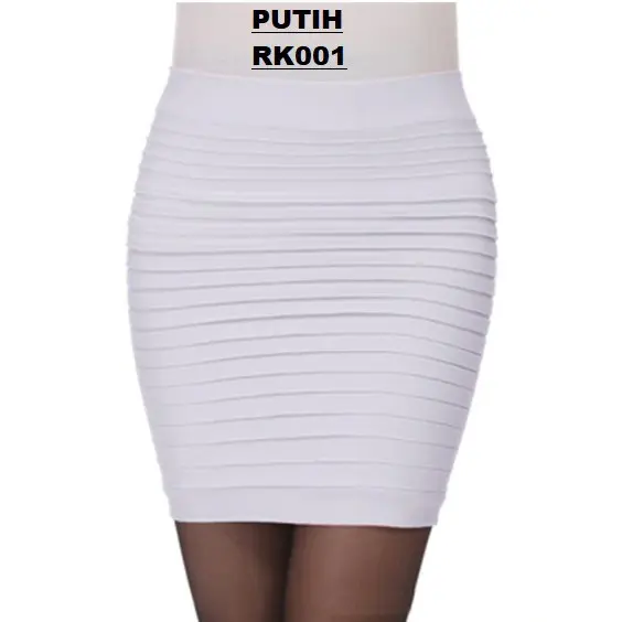 Rok Span Lipat Office Style - RK 3