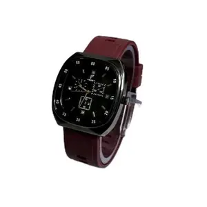 JAM TANGAN WANITA TERBARU PROMO RAMADHAN SERRUU CHEIK UOT YAA Analog Rubber kaca kristal safir biru jam tangan couple tangan hijau