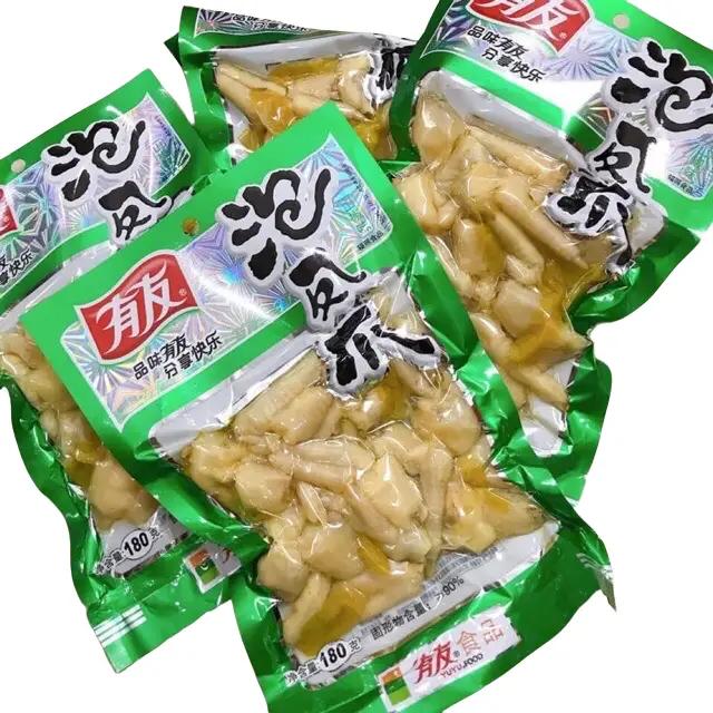 Chân gà yuyu ngâm ớt xanh cay tê combo 6 gói gói 80g Food