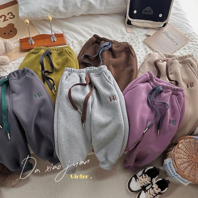 [CHỌN ĐÚNG SIZE] Sét 3 và 6 quần nỉ bông dành cho bé trai và bé gái size từ 6-35kg