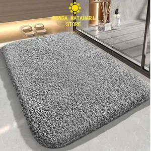 Keset Bulu Premium Tebal Anti Licin - Keset Kamar Mandi Ruang Tamu 40x60cm 50x80cm