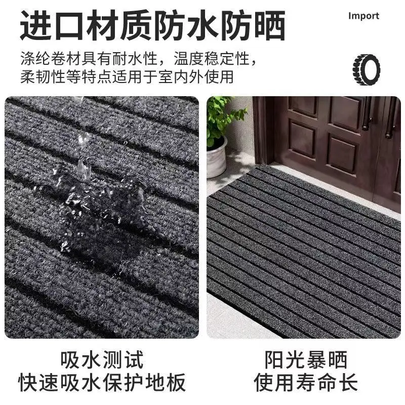 Thảm lót sàn nhà bếp, phòng khách , cửa ra vào chống trượt, thấm hút nước tốt, dễ dàng giặt sạch đế cao su chống trơn trượt không viền các size 40*60cm, 60*80cm, 40*120cm và 80*120 cm 1