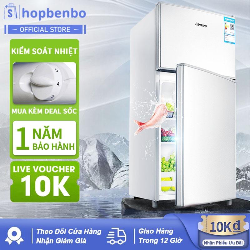 Tủ lạnh 2 ngăn 118 lít thương hiệu làm lạnh nhanh ngăn đá và ngăn lạnh giữ đồ luôn tươi mới Nhỏ gọn dung tích lớn