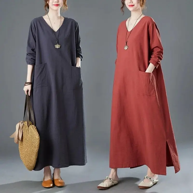 Farsha Dress Gamis Midi Wanita