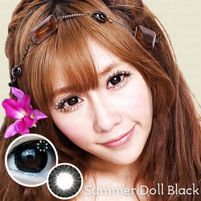 Gambar Softlens Baby Color Summer Doll Series Black (Hitam) dari Geoeyes Kota Administrasi Jakarta Utara 3 Tokopedia
