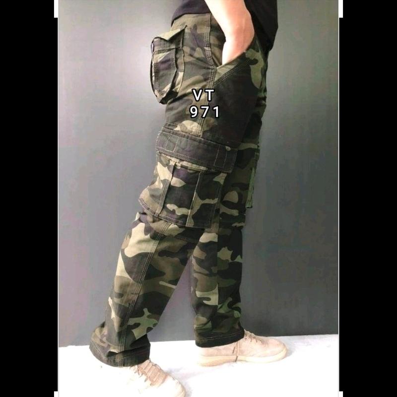Quần Dài Túi hộp Rằn Ri Nam Quần ngụy trang hàng kaki loại 1 chất kaki dày dặn mềm mịn bền màu cao cấp Menswear Pants