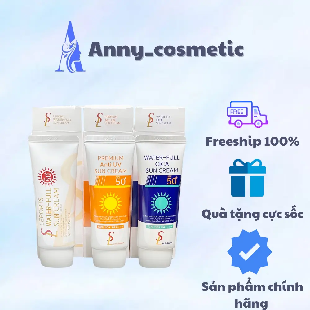 Kem Chống Nắng SMILE LEADER SUN CREAM SPF 50+++ 60ML
