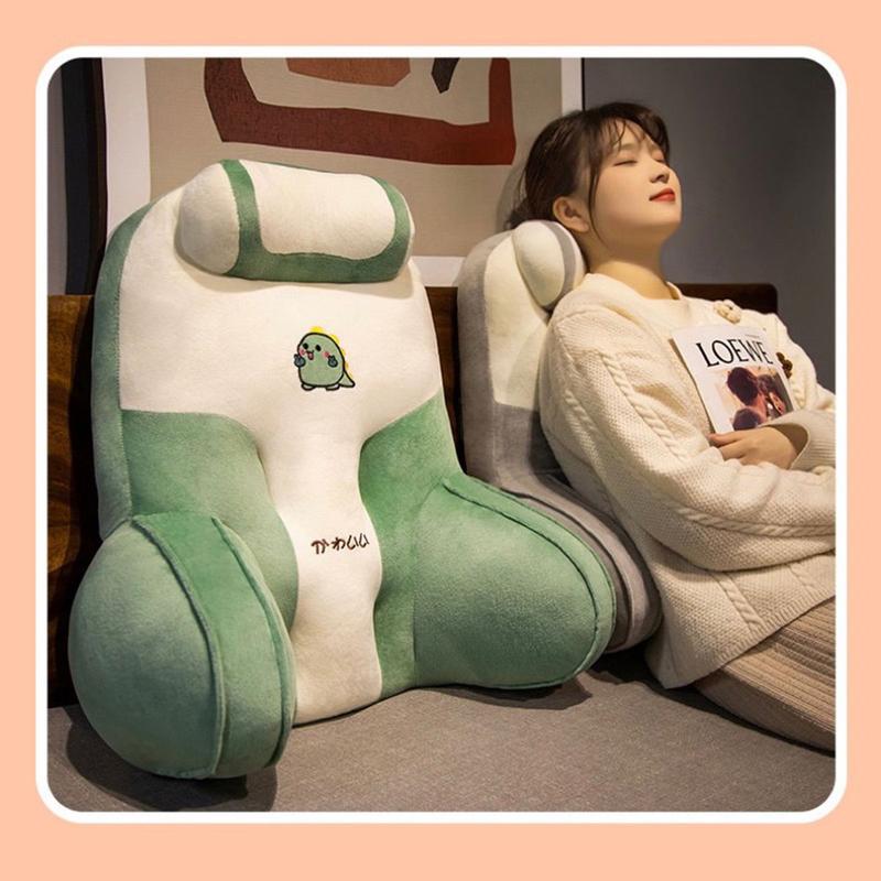 Gối tựa lưng ghế, đệm gác chân kê đầu giường, gối ngủ văn phòng oto sofa (Mã 04)