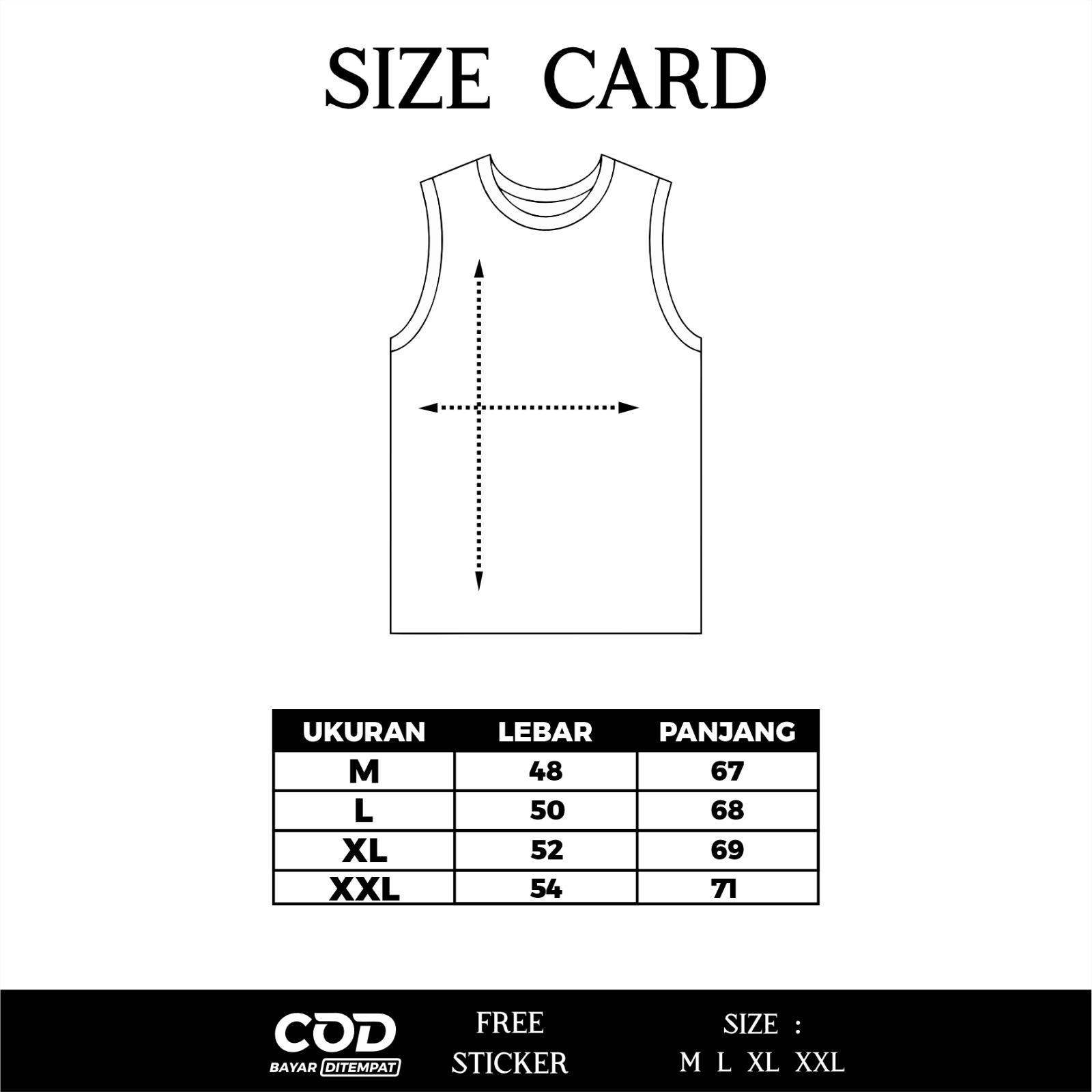 Singlet  Netral Masyarakat Tahan Pukul Desain Terbaru  Sablon Full Punggung Dtf Model Lekbong Oblong Distro Simpel Casual Fashion Pria Wanita Warna Hitam Putih Merah 24s Inzavibe CC3