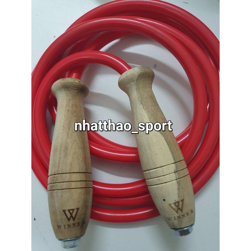 Dây nhảy thể lực Boxing - Kickboxing - Muay Thái Winner 12.5mm dài 2.6m, 2.8m, 3m nặng 400-500gr cho nam