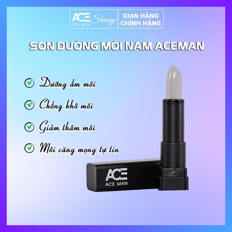 Son dưỡng nam ACEMAN thỏi 4 gram chiết xuất thiên nhiên không màu