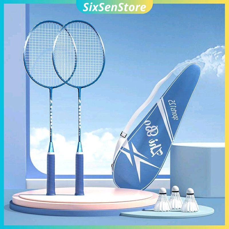 Vợt cầu lông (02 chiếc) chất lượng cao full 100 mẫu, bộ cầu lông hợp kim sắt phù hợp mọi lứa tuổi