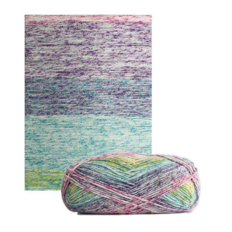 Product Introduction of 40g/roll Duan Dyed Acrylic Wool Yarn DIY Woven Knitting Sweater Sock Scarf Colorful Crochet Yarn Sewing 17