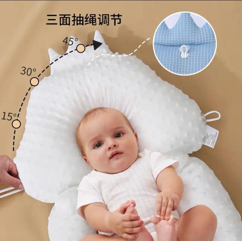 Product Introduction of 2 In 1 Baby Bed Mattress U Shape Baby Pillow Portable Crib Mattress For Newborn Baby Head Support Flat Head Syndrome Prevention(With Free Complementary Gift) 4