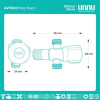 Gambar UNNU Stop Kran - AVSS02 1/2" dari UNNU.official Kab. Gresik 3 Tokopedia
