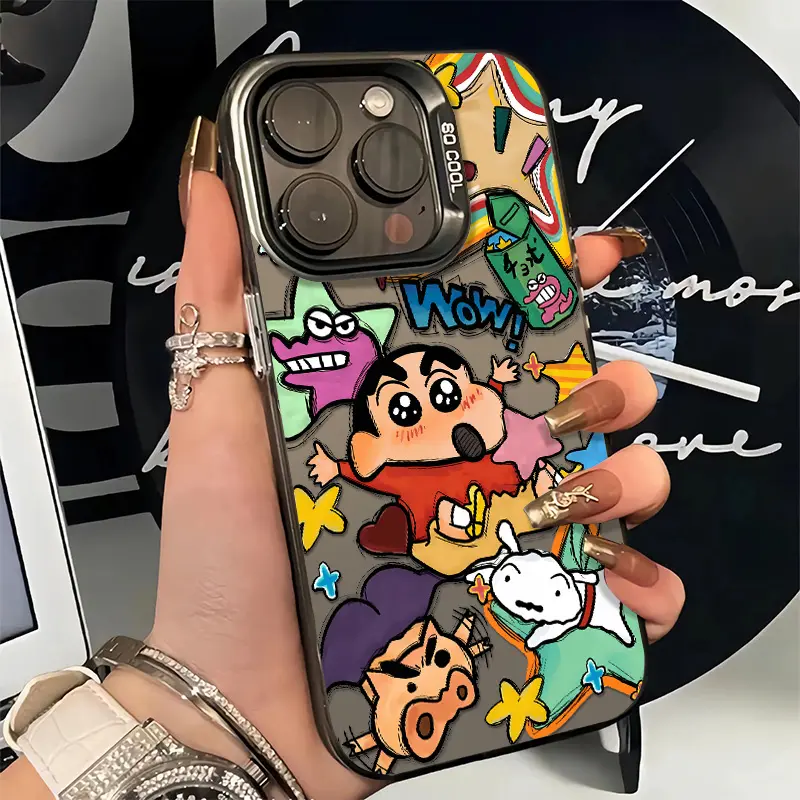 Ốp Điện Thoại Xiaoxin Con Heo Hoạt Hình, Tương Thích Với IPhone 15, 14, 13, 11, 12, Pro Max, X, XS, XR, 16 Plus, XS Max, 7 / 8 Plus, SE2020, Thiết Kế Tinh Tế Và Bền, Làm Bằng Silicon Cứng, Chống Sốc, Ốp Bảo Vệ Kim Loại